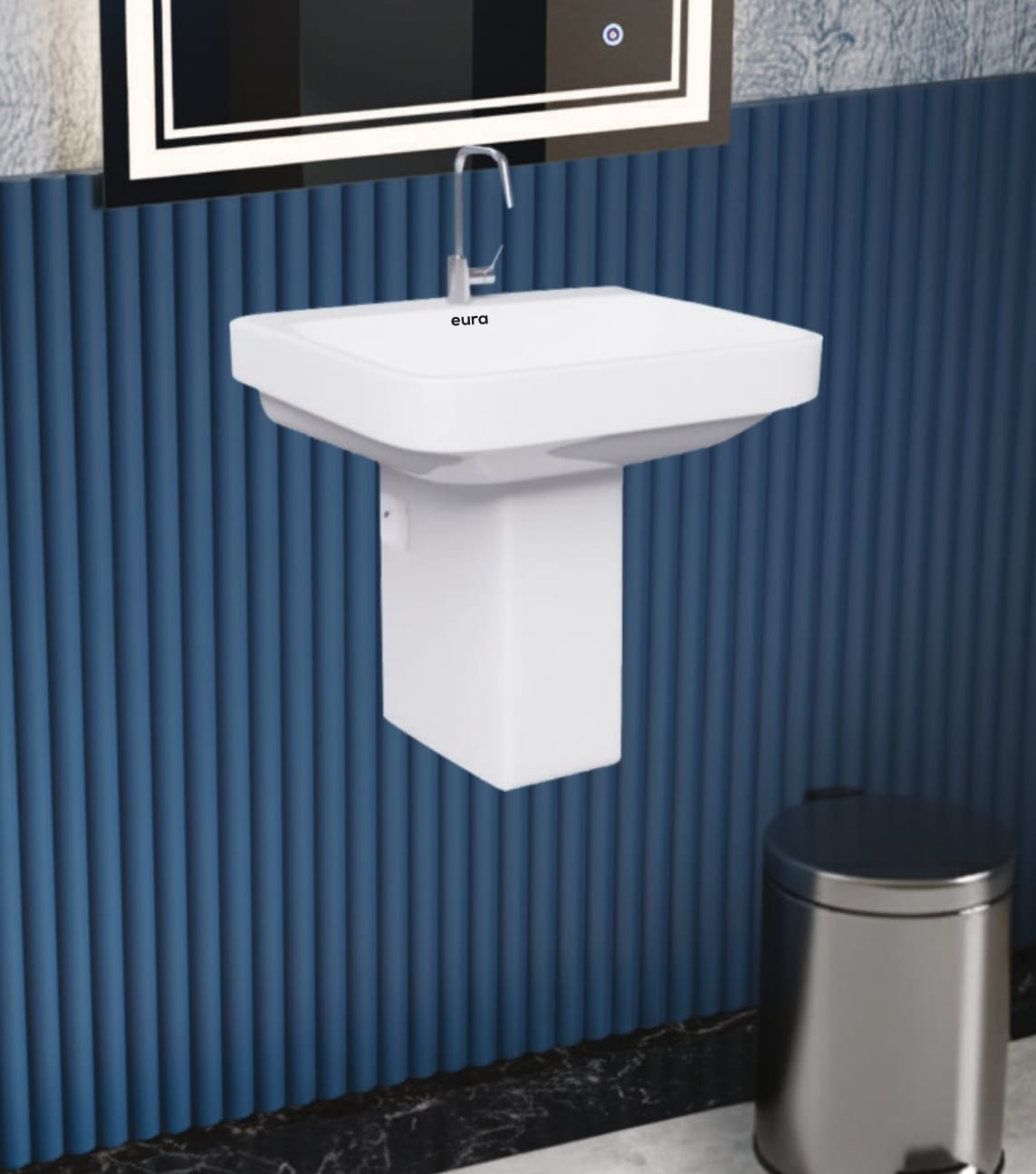 Wash Basin Half Pedestal